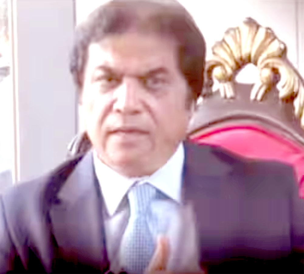 Pakistan's Railway Minister gives a dire threat.